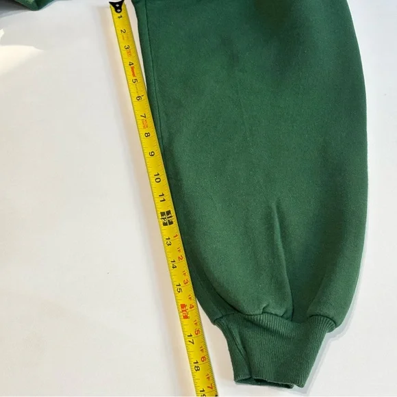 Russell Athletic Dark Green Crewneck Sweater Vintage - Picture 8 of 9